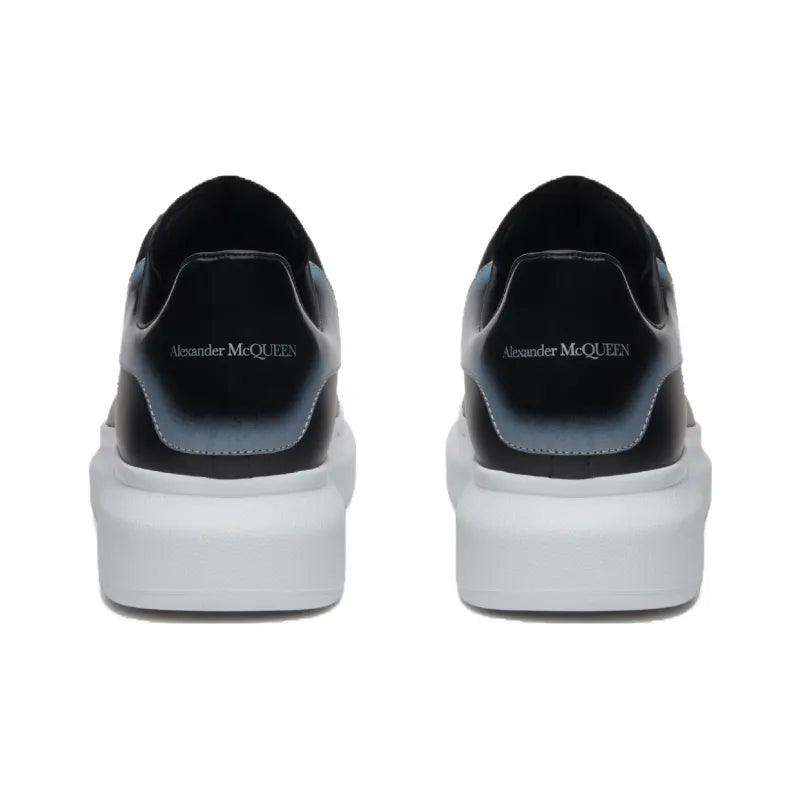 Alexander McQueen Larry Leather Sneakers 'Black White'