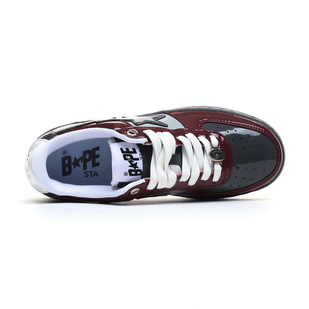 A Bathing Ape Bape Sta 'Nostalgic Burgundy Grey'