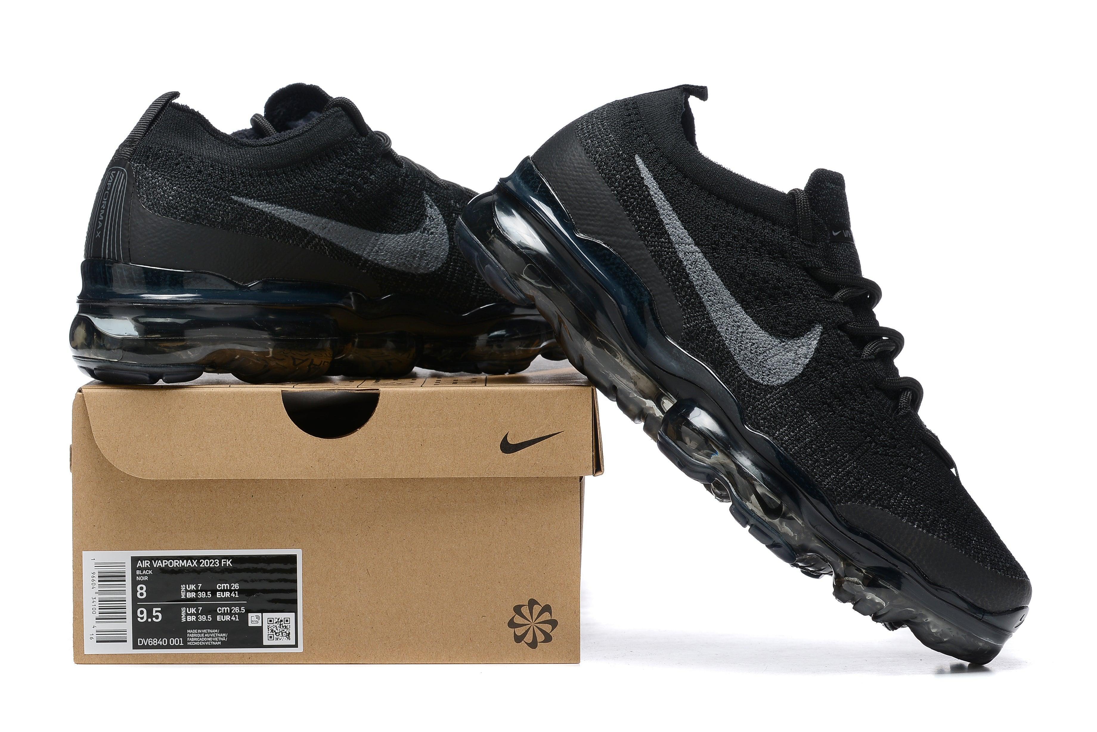 Nike Air VaporMax 2023 Flyknit Men's Black Anthracite Sneakers