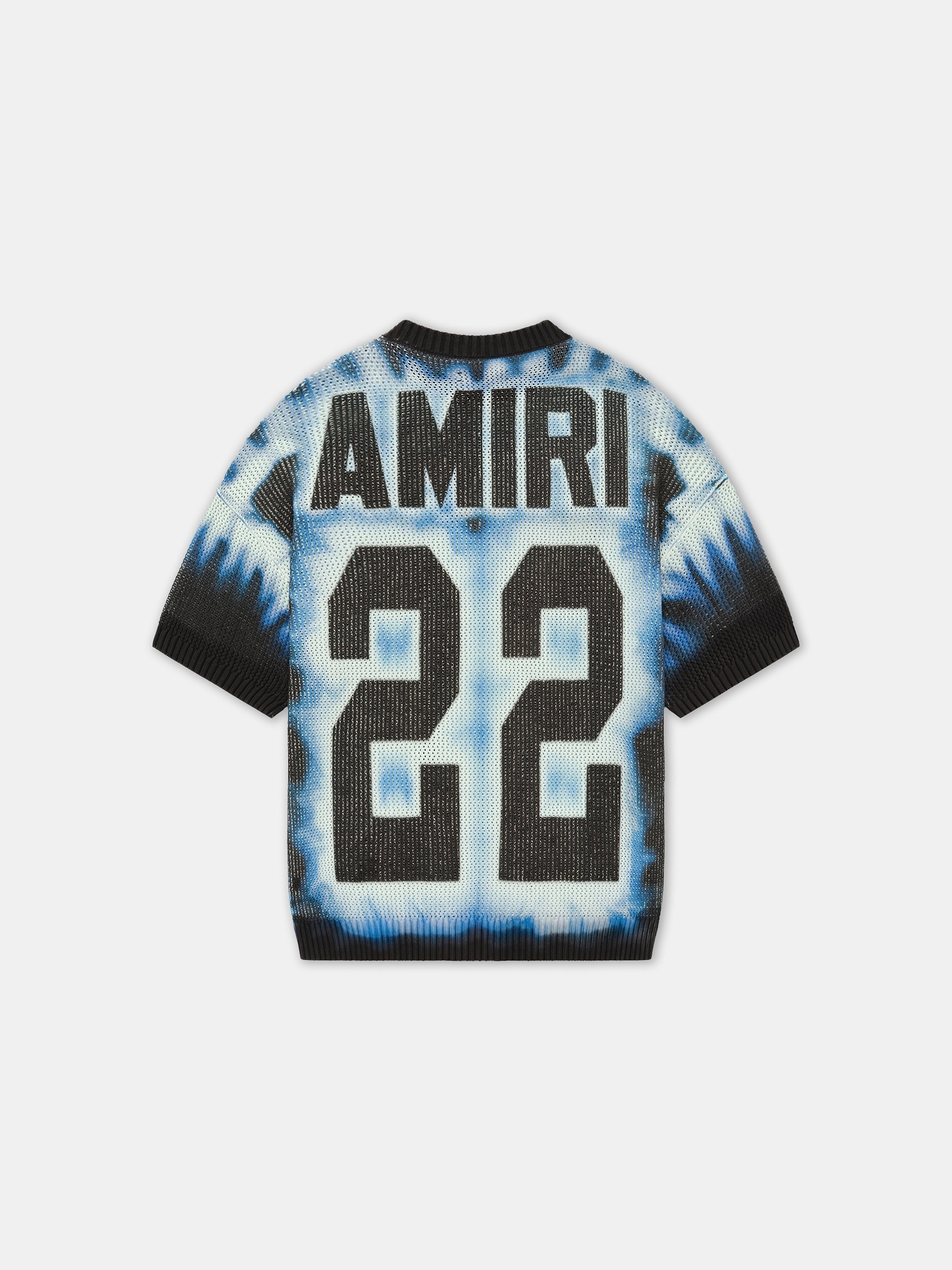 22 TIE DYE TEE - Ashley Blue