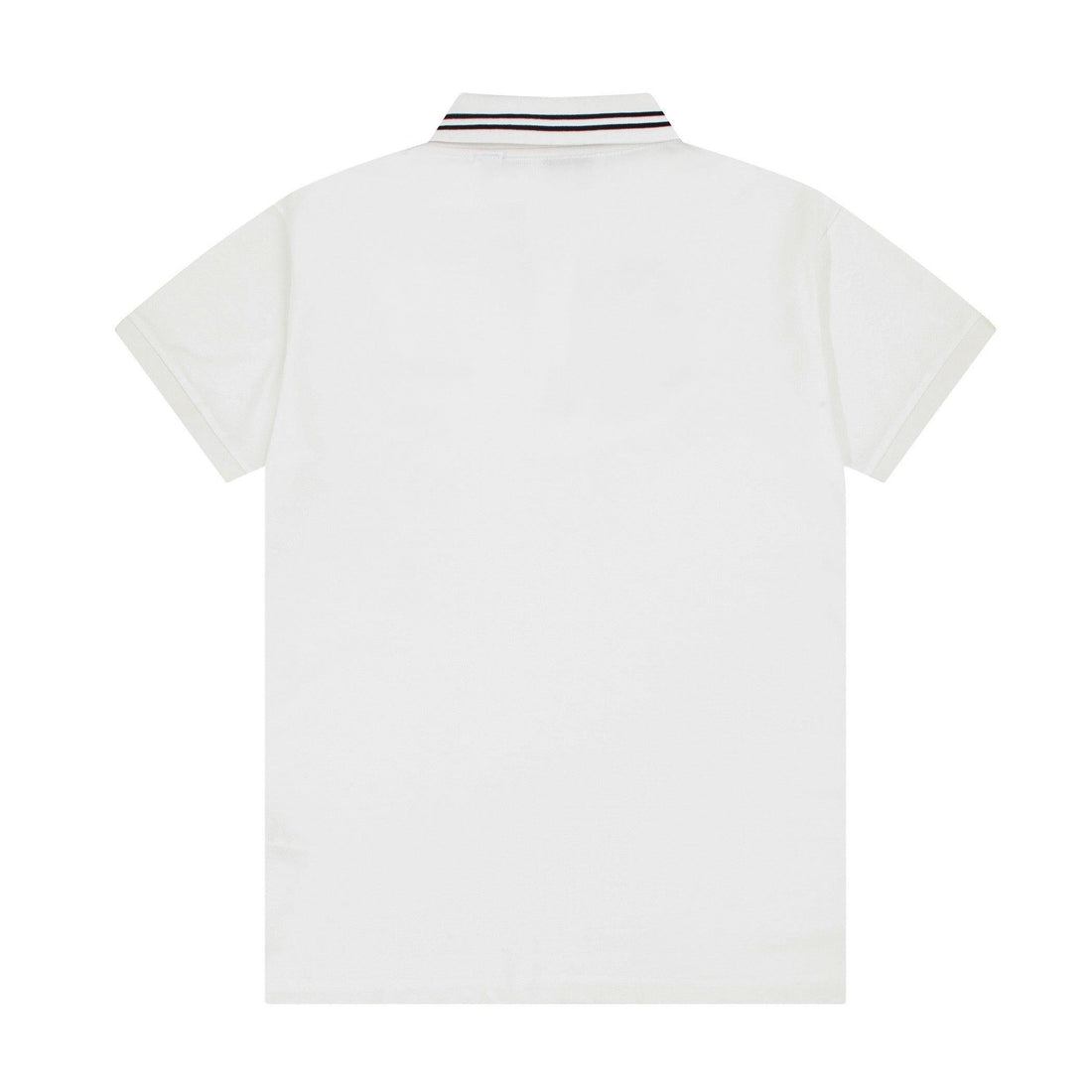 Burberry White T-Shirt With Collar