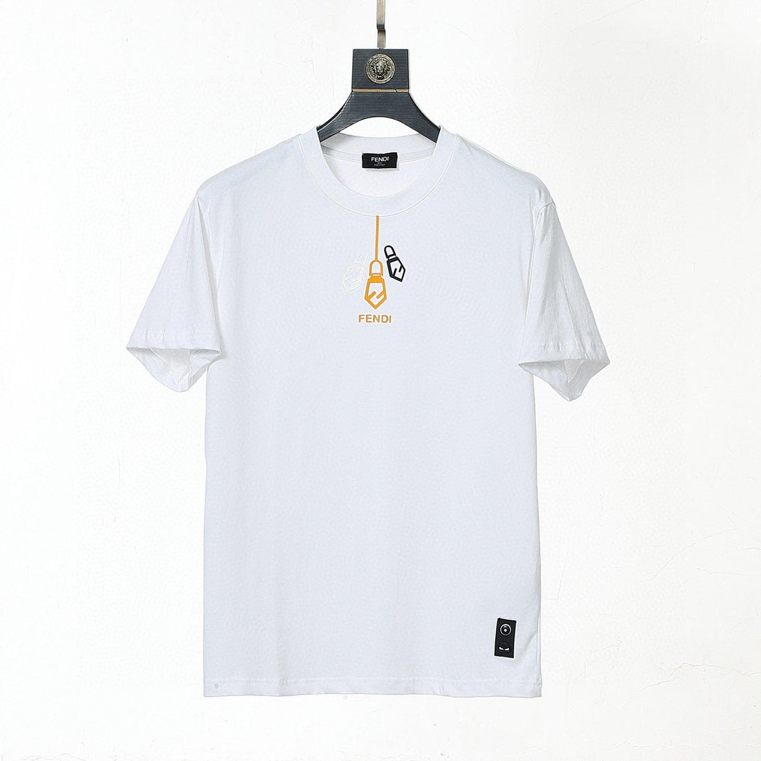 Fendi T-Shirt without Collar 'White'