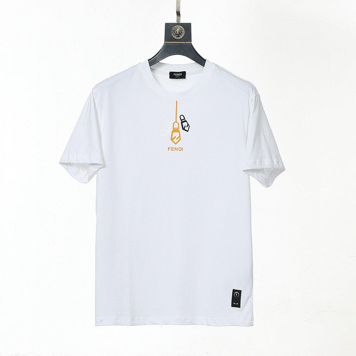 Fendi T-Shirt without Collar 'White'
