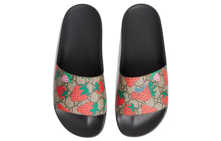 WMNS) Gucci Slide 'Strawberry' 408508-G2200