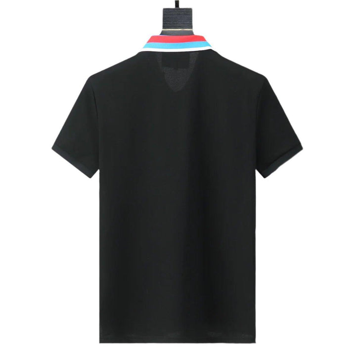 Gucci Black T-shirt with a collar