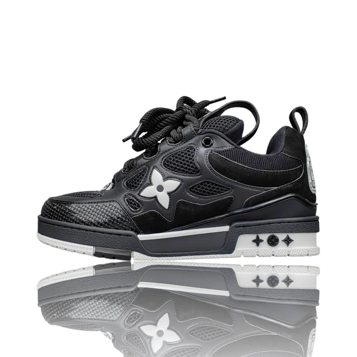 LOUIS VUITTОП SKATE SNEAKER 'BLACK WHITE'