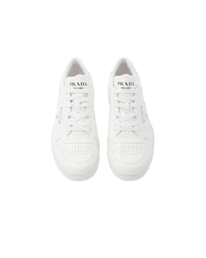 Prada Downtown nappa leather sneakers 'White'