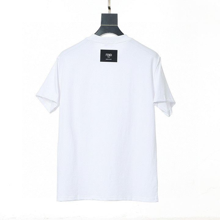 Fendi T-Shirt without Collar 'White'