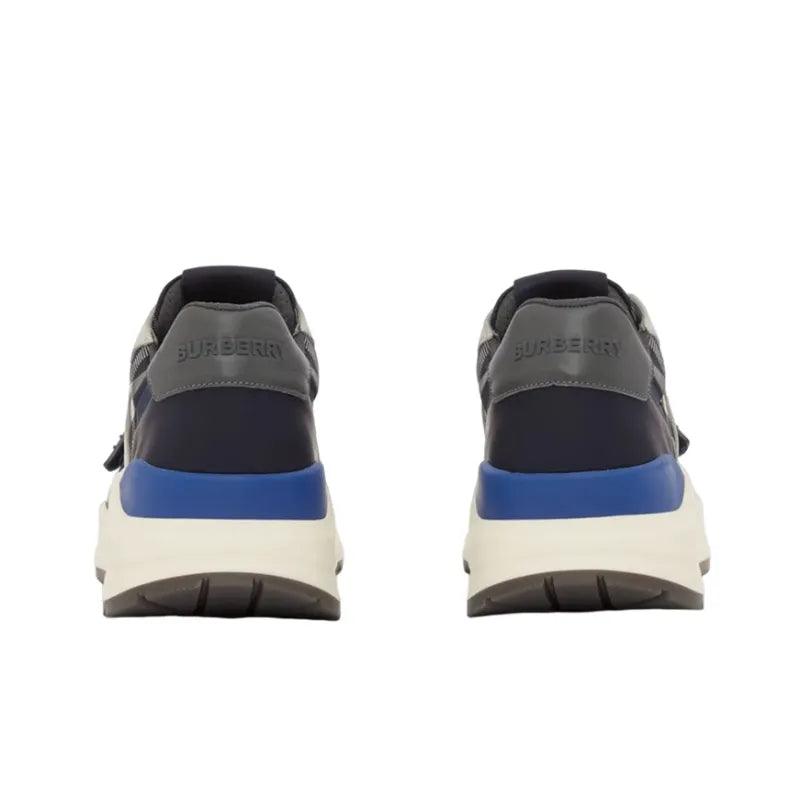 Burberry Check Sneakers 'Dark Charcoal Blue'