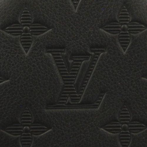 Louis Vuitton Black Monogram Embossed Duo Slingbag