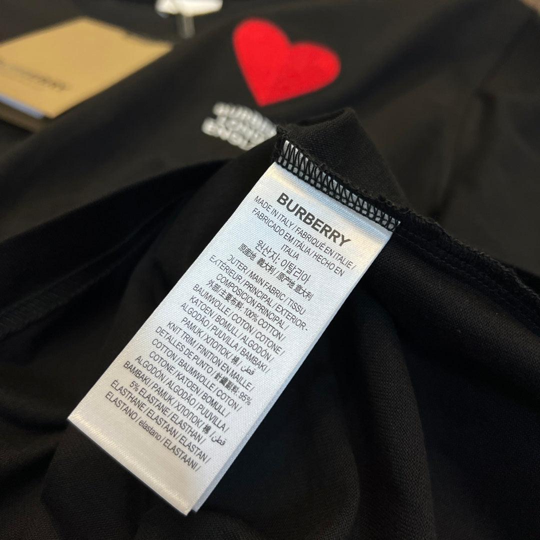 Burberry T-Shirt Without Collar 'Black'