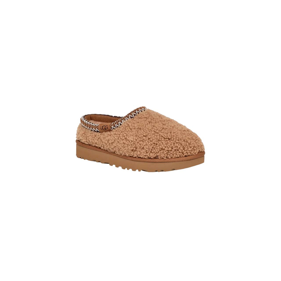 (WMNS) UGG Tasman Maxi Curly Slipper 'Chestnut' 1158356-CHE