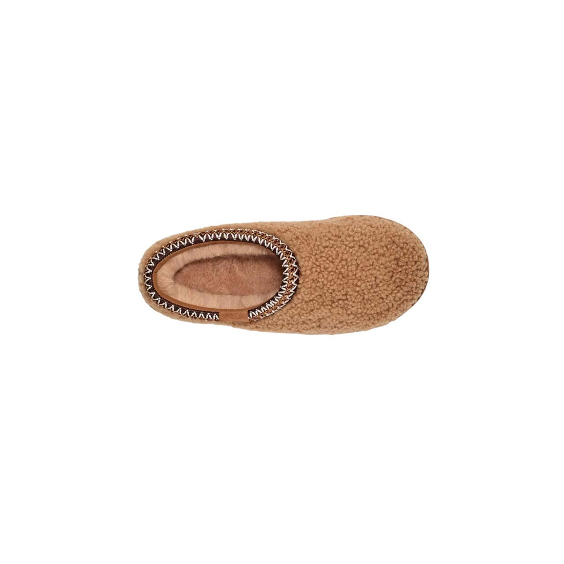 (WMNS) UGG Tasman Maxi Curly Slipper 'Chestnut' 1158356-CHE