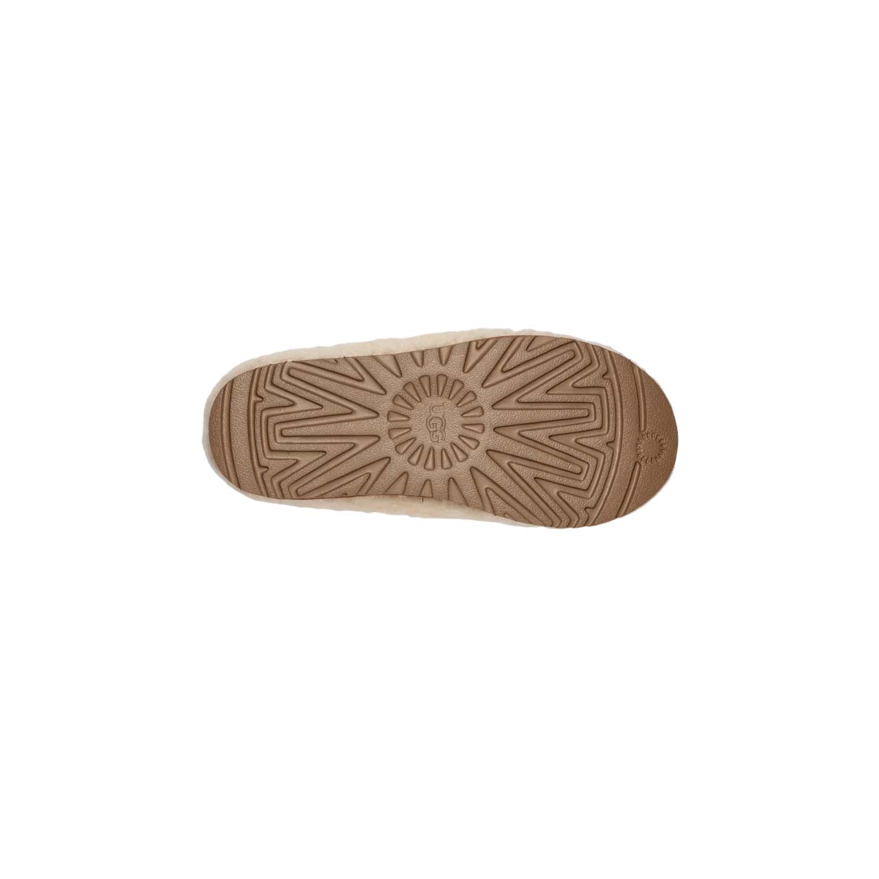 (WMNS) UGG Tasman Maxi Curly Slipper 'Natural' 1158356-NAT