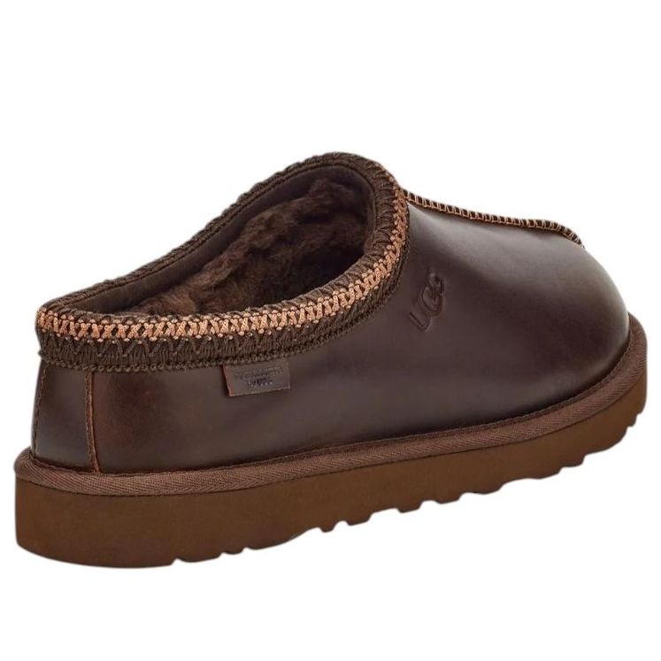 UGG Tasman Leather Regenerate Slipper 'Ironwood' 1163890-IWD