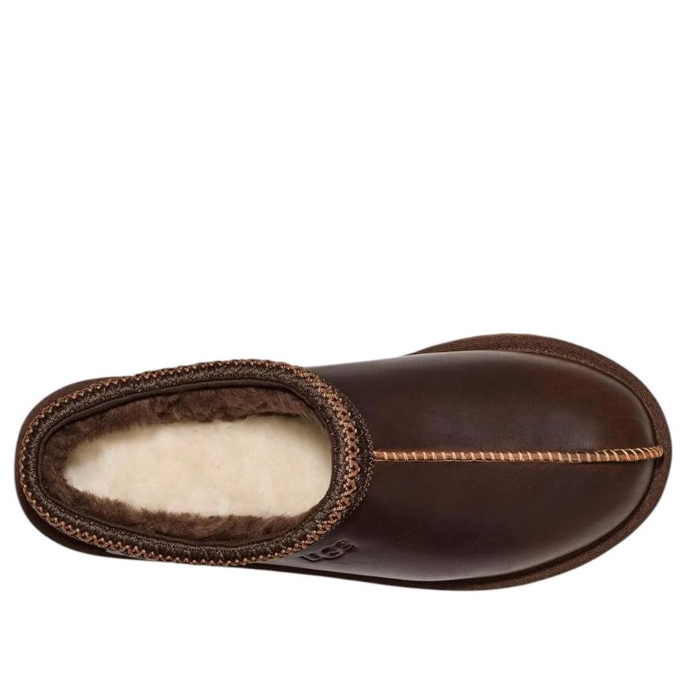 UGG Tasman Leather Regenerate Slipper 'Ironwood' 1163890-IWD