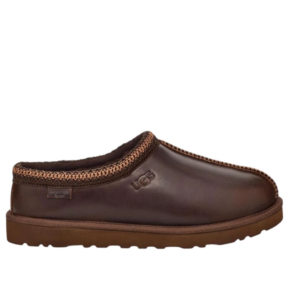 UGG Tasman Leather Regenerate Slipper 'Ironwood' 1163890-IWD