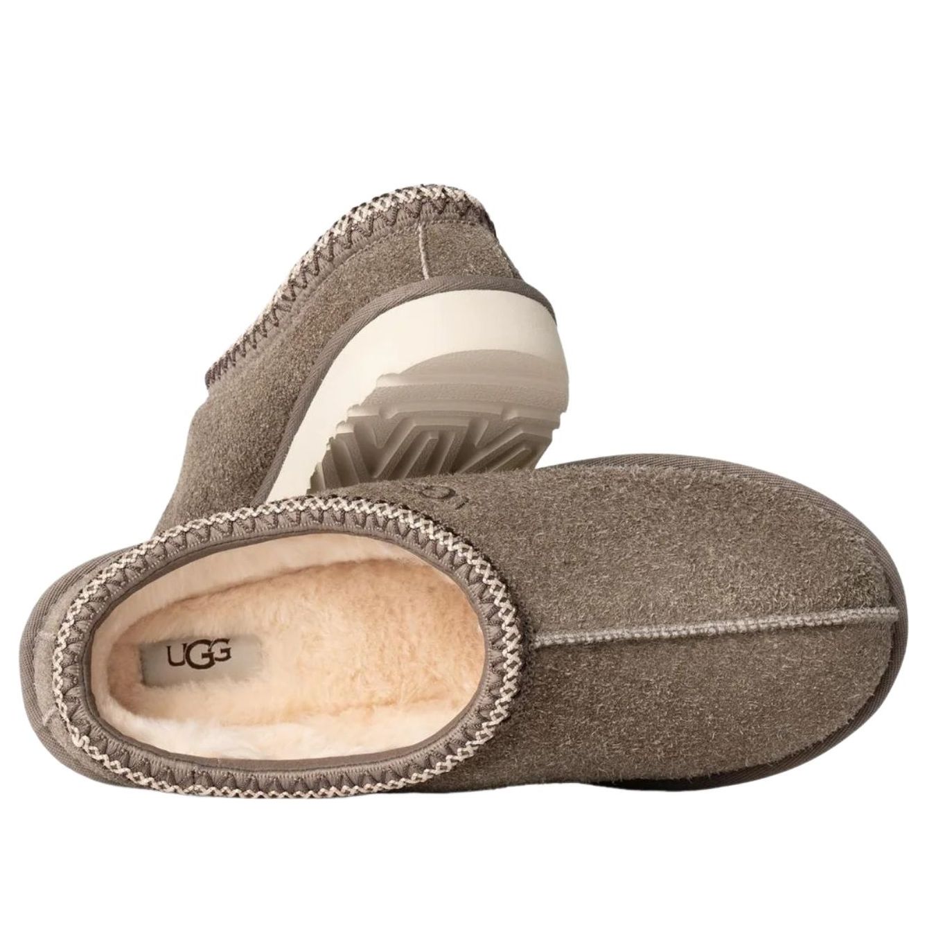 UGG Tasman Shaggy Suede Slipper 'Smoke Plume' 1166930-SKP