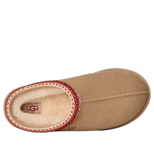 (WMNS) UGG Tasman II Slipper 'Sand Dark Cherry' 1174470-SDDR