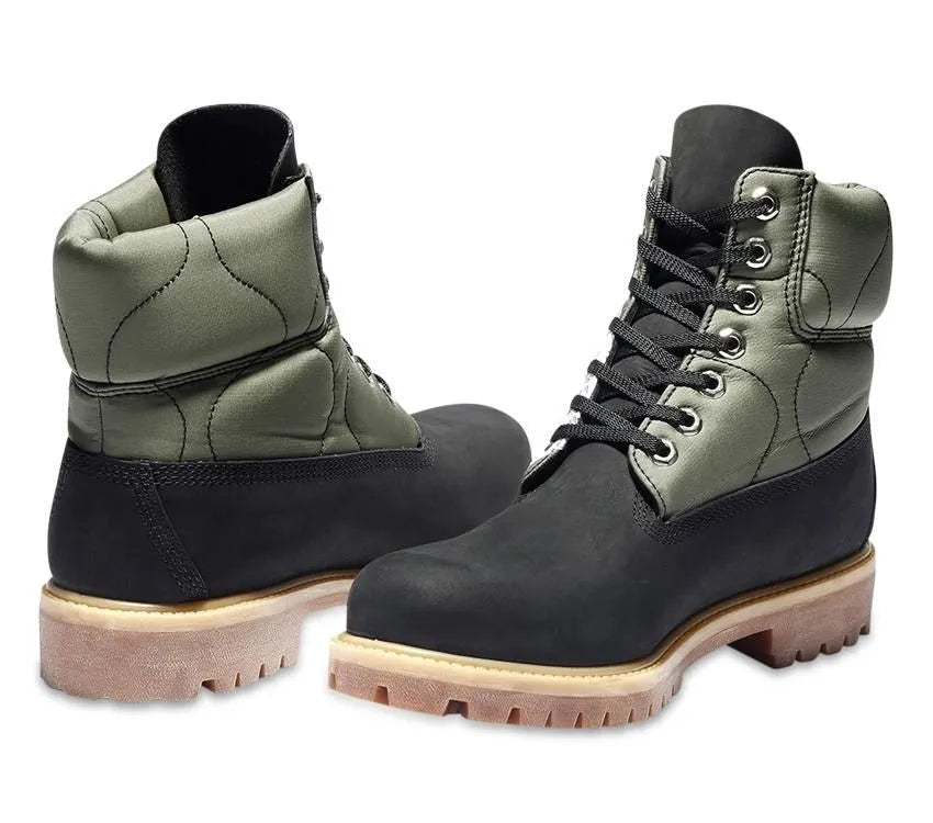 Timberland Tree Pack Premium 6 Inch Boots 'Black Nubuck' A2PXDW