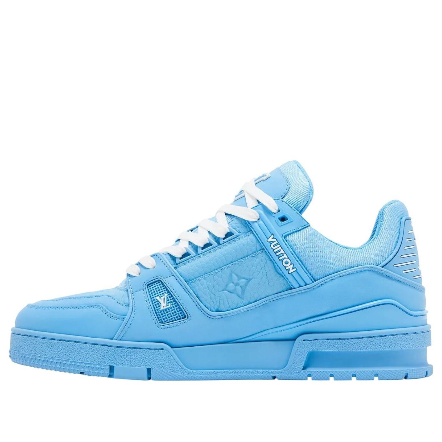 LOUIS VUITTON Trainer 'Embossed Monogram Blue' 1AARFF