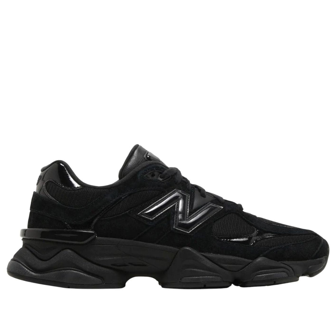 New Balance 9060 'Triple Black Patent' U9060ZBO
