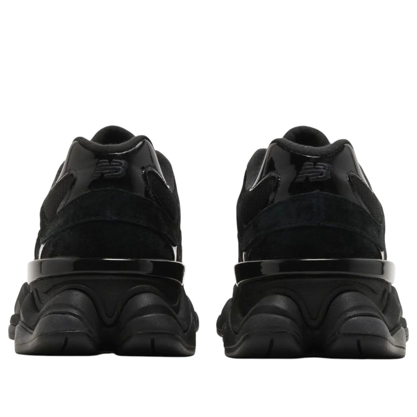 New Balance 9060 'Triple Black Patent' U9060ZBO
