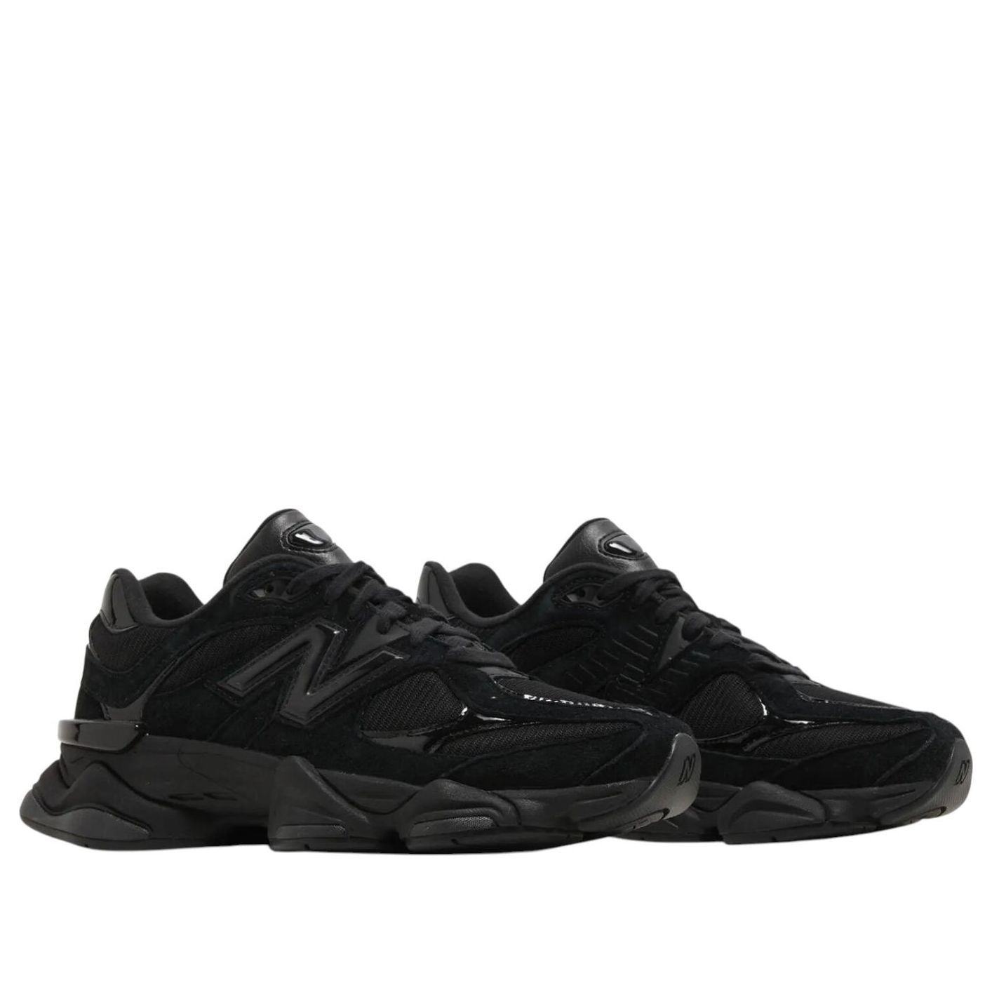 New Balance 9060 'Triple Black Patent' U9060ZBO