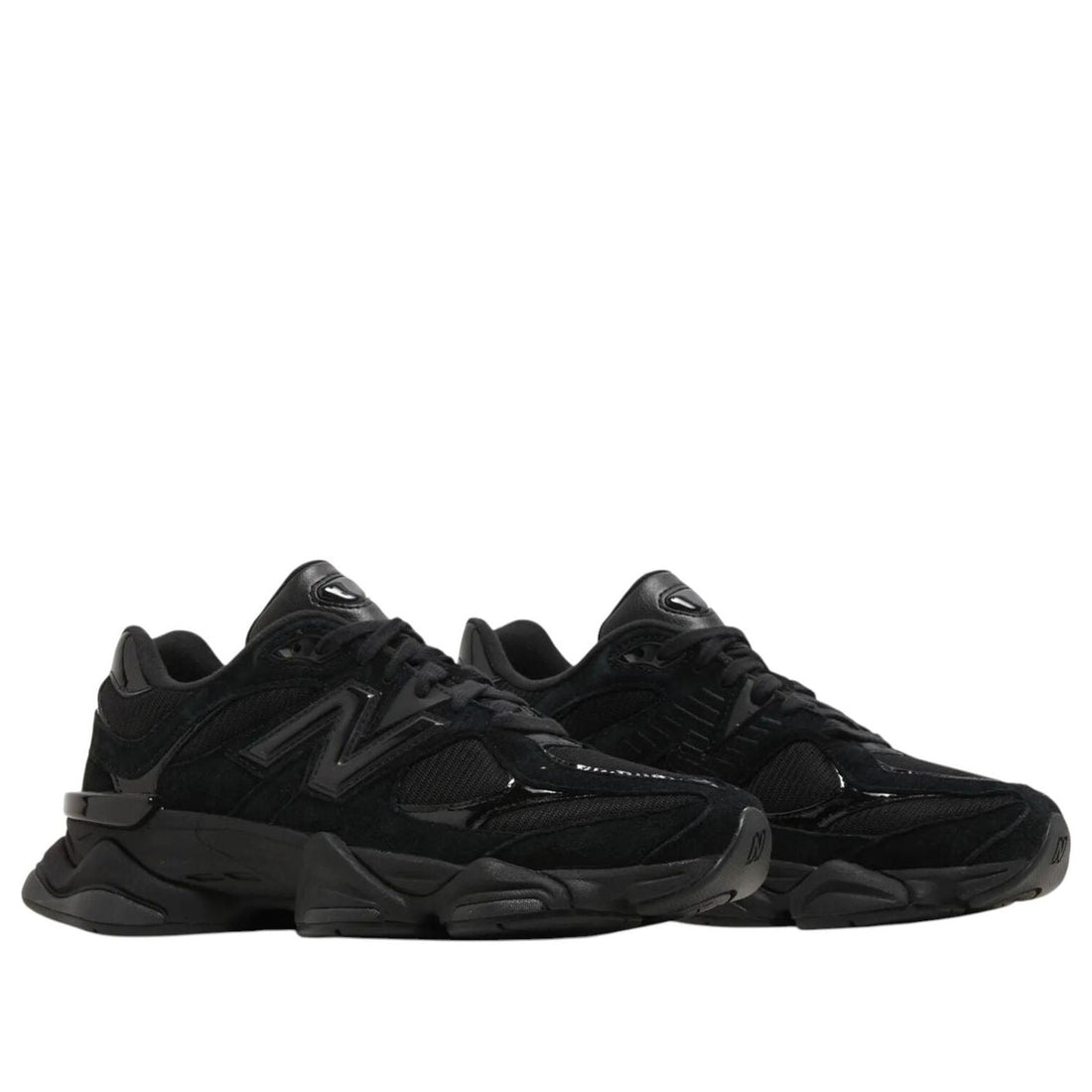 New Balance 9060 'Triple Black Patent' U9060ZBO