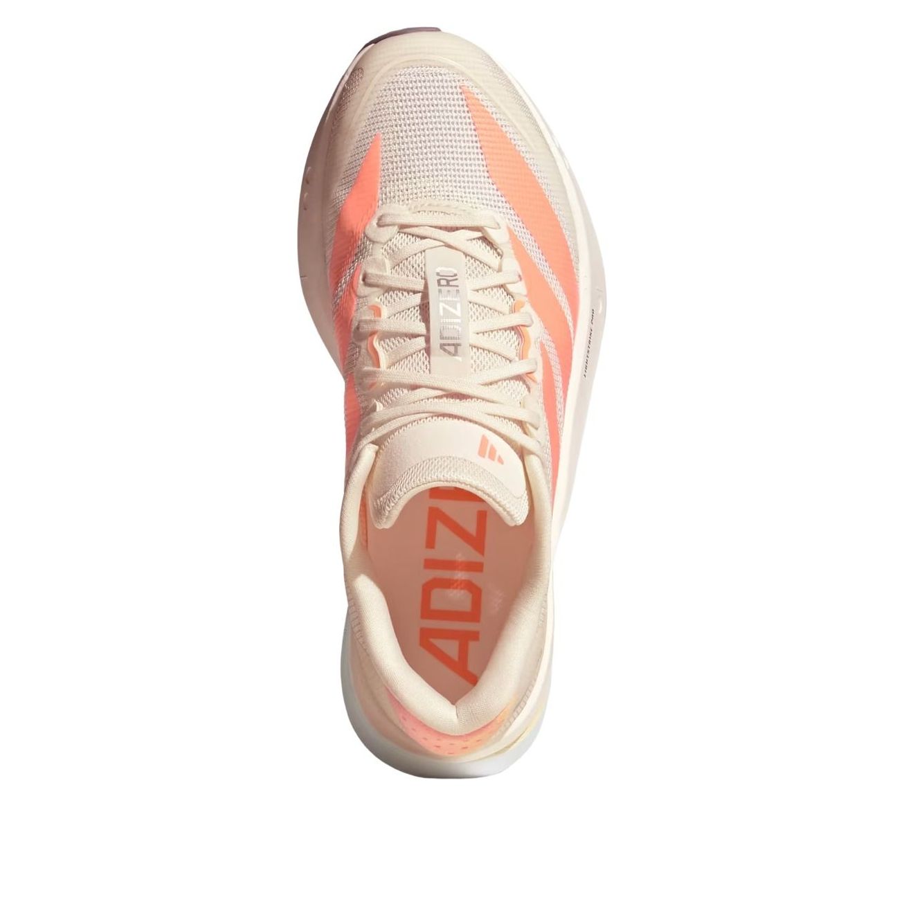 (WMNS) adidas adizero Boston 13 'Off White Beam Orange' JP9249