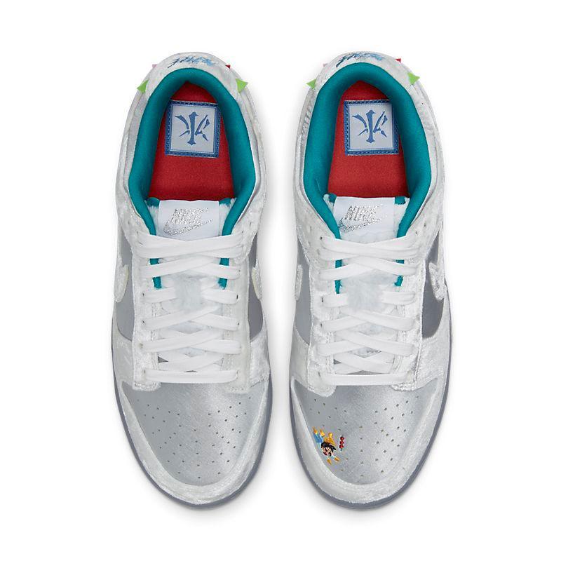Nike Dunk Low Ice Women's Sneakers – Satin & Velvet Accents
