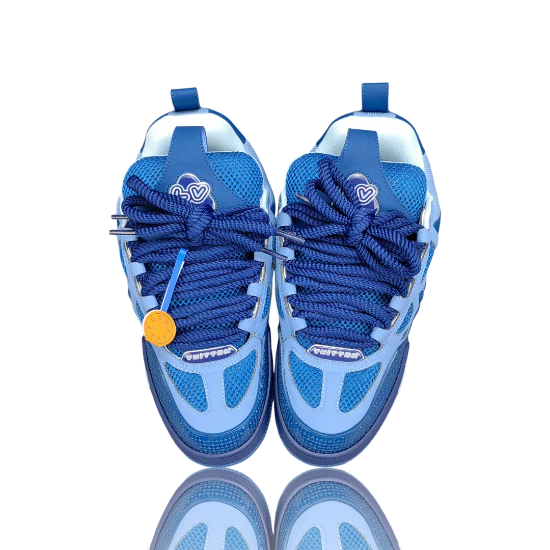 LOUIS VUITTОП SKATE SNEAKER 'BLUE'