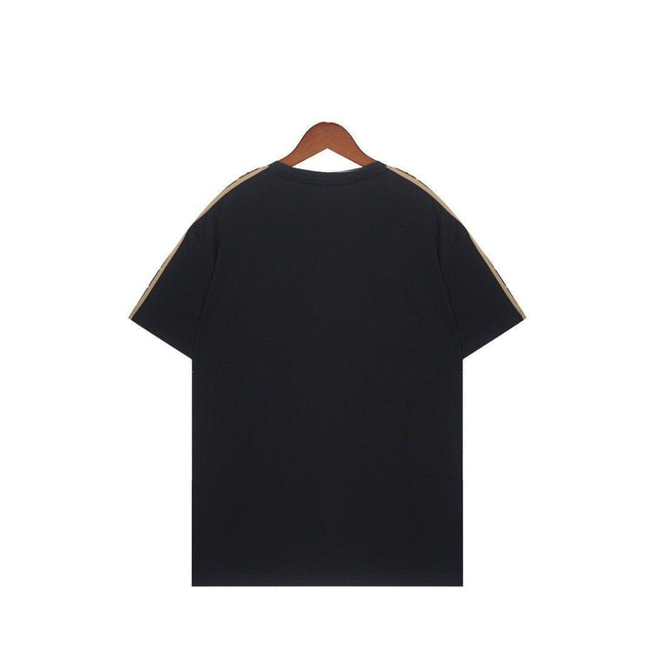 Fendi T-Shirt without Collar 'Black & Brown'
