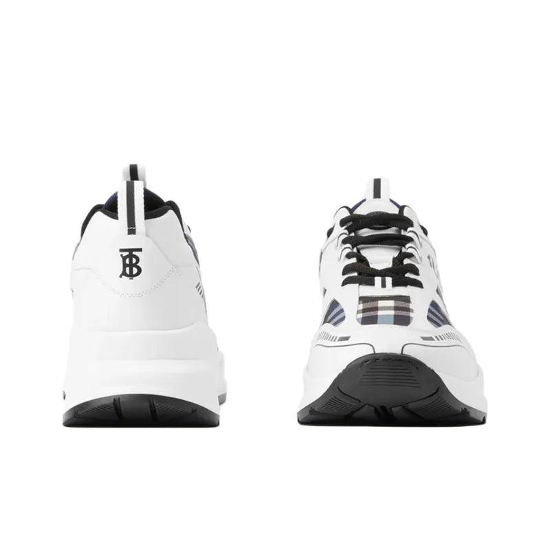 Burberry Low Top Sports Casual Shoes White Blue