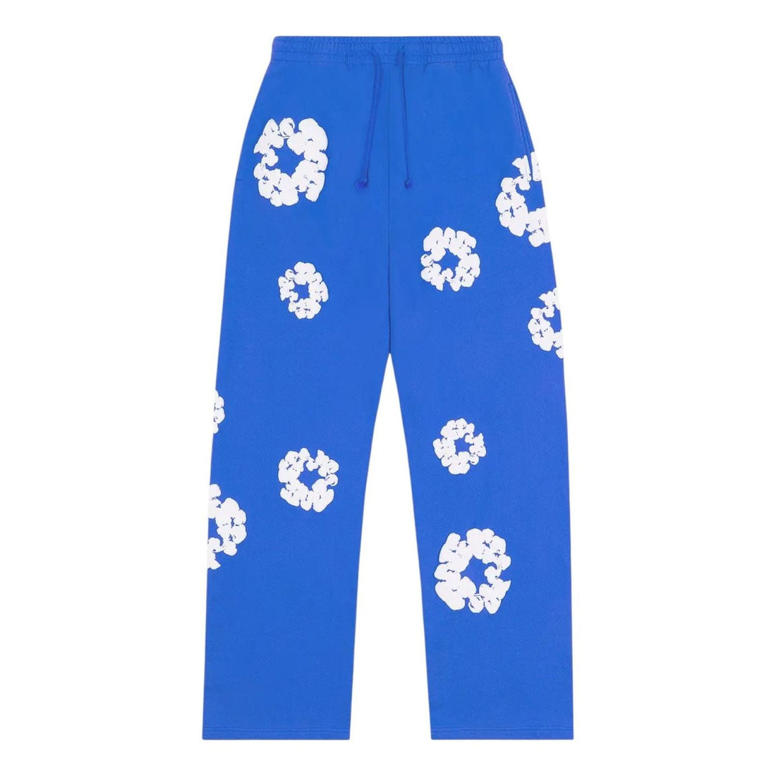 Denim Tears Cotton Wreath Baggy Sweatpants 'Blue' SS25BAS11402051