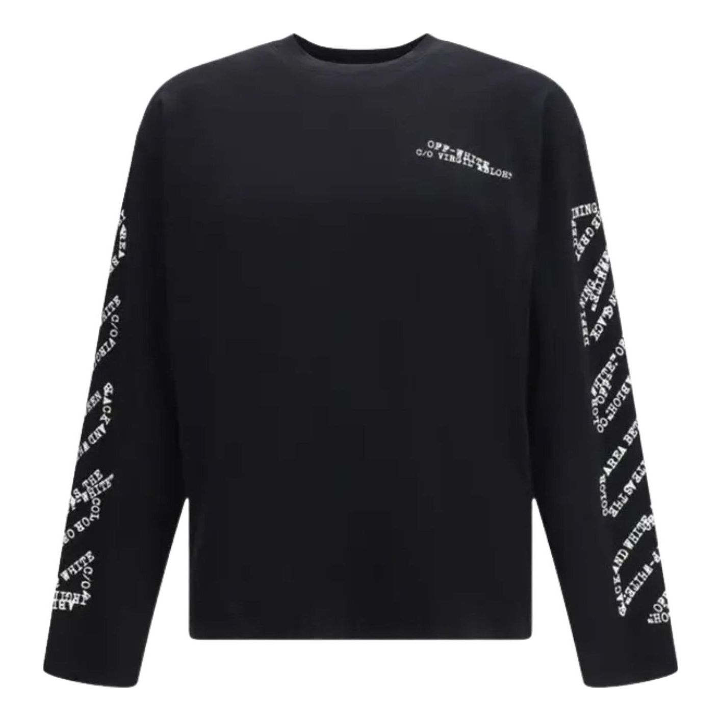 Off-White Type Arrow Diag Skate T-Shirt 'Black' 44MAB09CS26J002001
