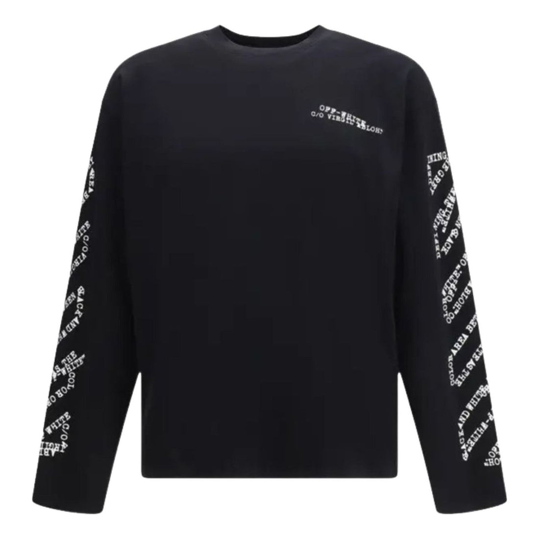 Off-White Type Arrow Diag Skate T-Shirt 'Black' 44MAB09CS26J002001