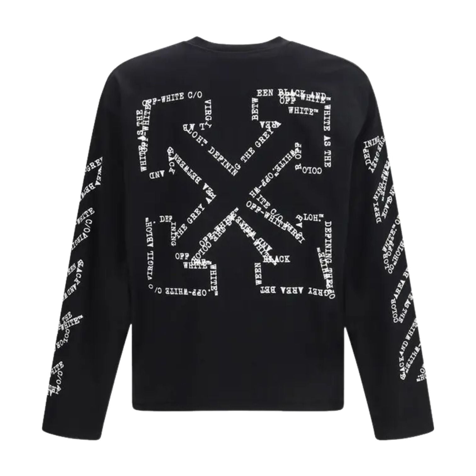 Off-White Type Arrow Diag Skate T-Shirt 'Black' 44MAB09CS26J002001