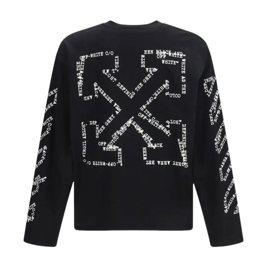 Off-White Type Arrow Diag Skate T-Shirt 'Black' 44MAB09CS26J002001