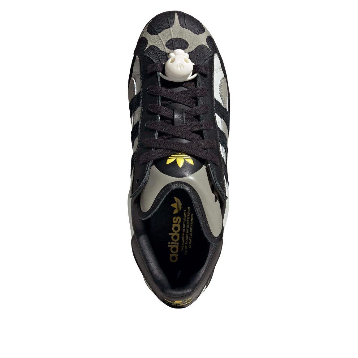 adidas x OFFGOD:Tate Superstar 82 'Black Grey' JQ8778