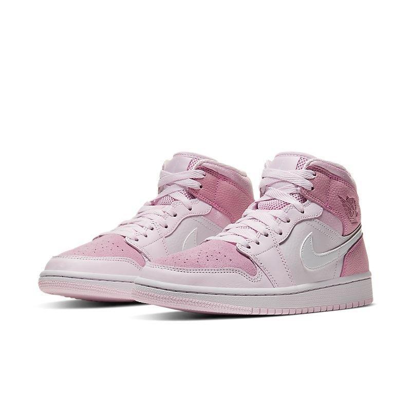 Air Jordan 1 Mid Wms 'Digital Pink'