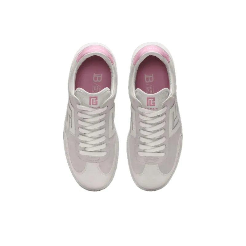 BALMAIN Swan Panelled Sneakers