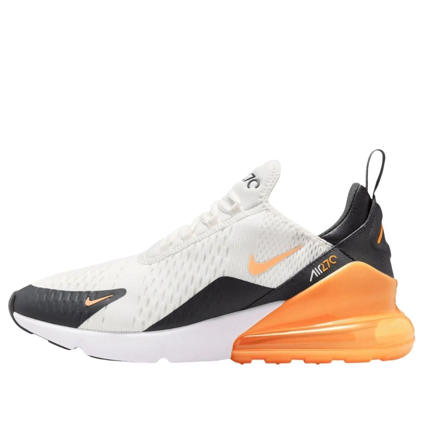 Nike Air Max 270 'Summit White Anthracite Laser Orange' AH8050-114