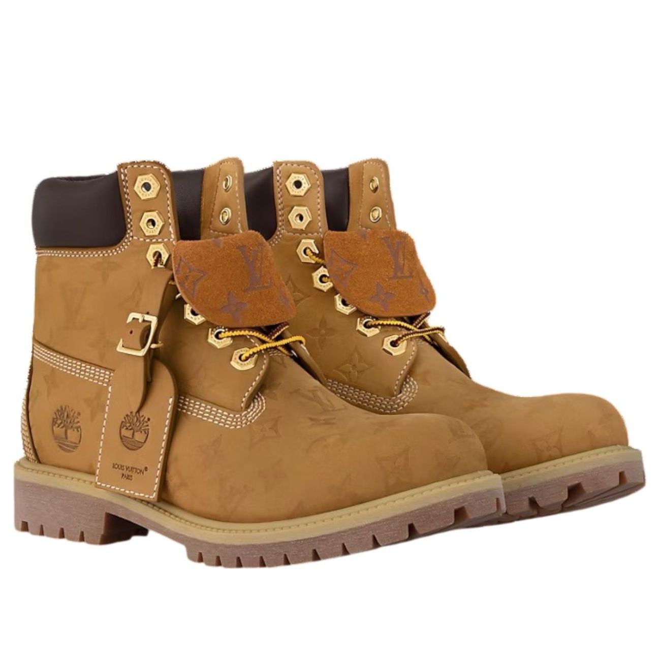 Timberland x Louis Vuitton 6 Inch Ankle Boot 'Wheat Monogram' 1AD72X