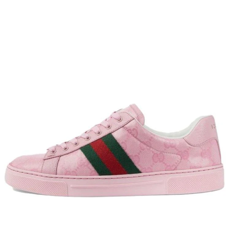 WMNS) Gucci Ace sneaker with Web 'Pink