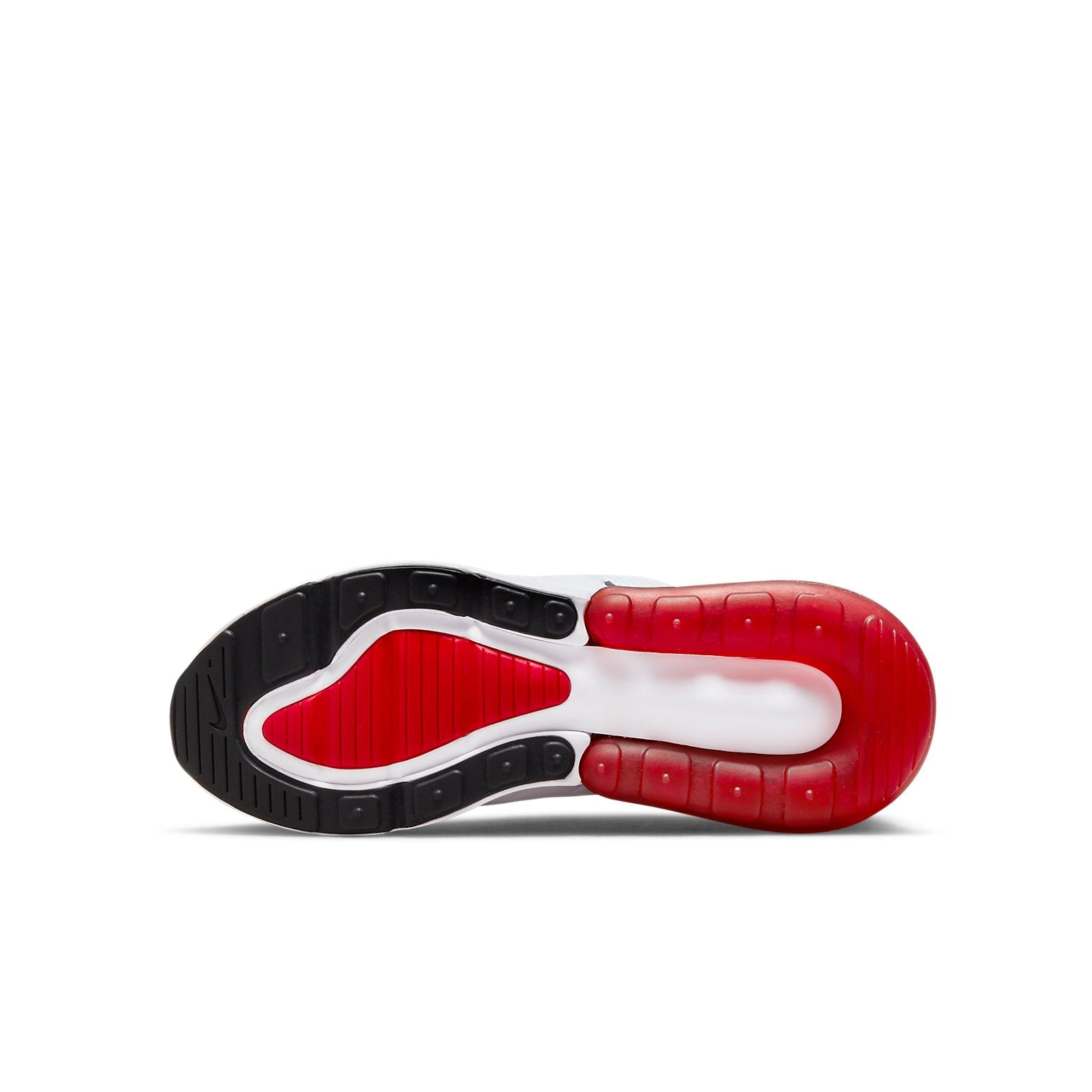 (GS) Nike Air Max 270 'White Siren Red' 943345-111