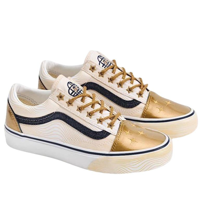 (GS) Vans x KPop Demon Hunters Old Skool 'Gold' VN000ECUGLD