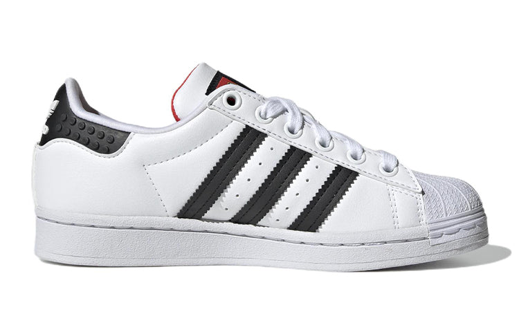 (GS) adidas x LEGO Superstar 'White Pantone' GV8885