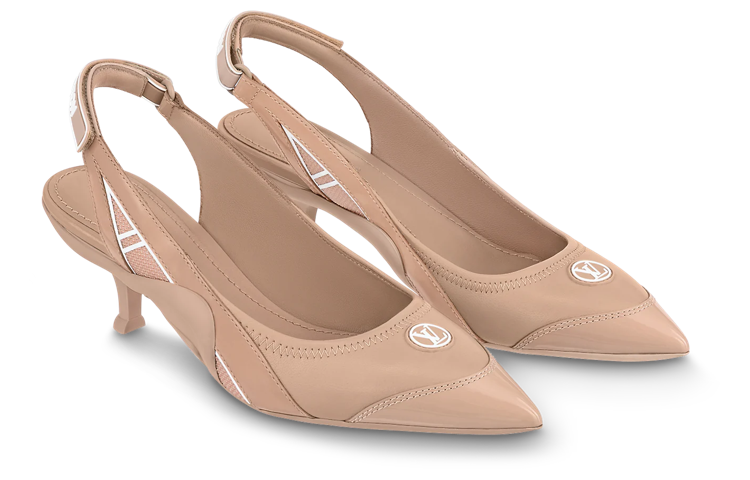(WMNS) LOUIS VUITTON Archlight Slingbacks Pumps 'Pink' 1AB0IN