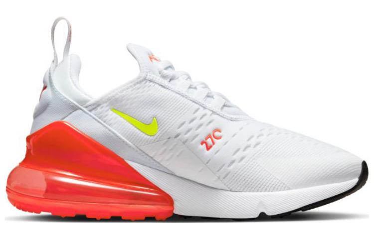 (WMNS) Nike Air Max 270 'White Bright Crimson Volt' AH6789-114
